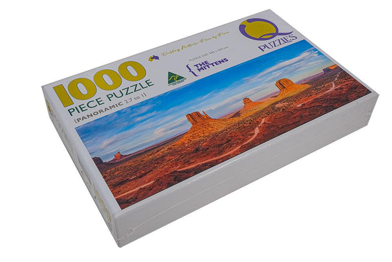 The Mittens (Pano) Jigsaw Puzzle by Artist Jaime Dormer and Manufactured by QPuzzles in Queensland