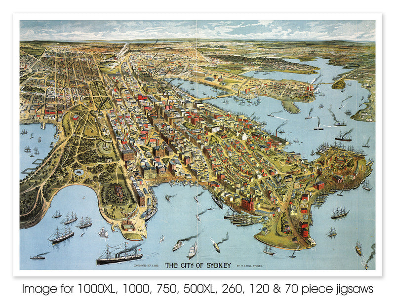 The City of Sydney - 1888