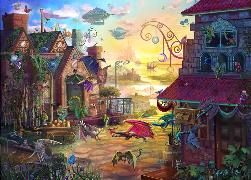 The Dragon Post (Landscape)