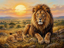 The King and his Cub (Landscape)