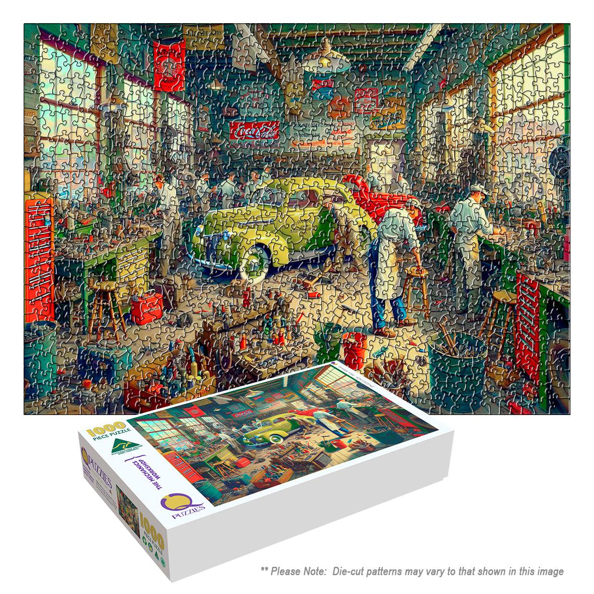 The Mechanics Workshop (Landscape) - QPuzzles