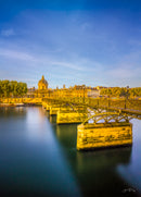 The Pont Des Arts Bridge Of Love (Portrait)