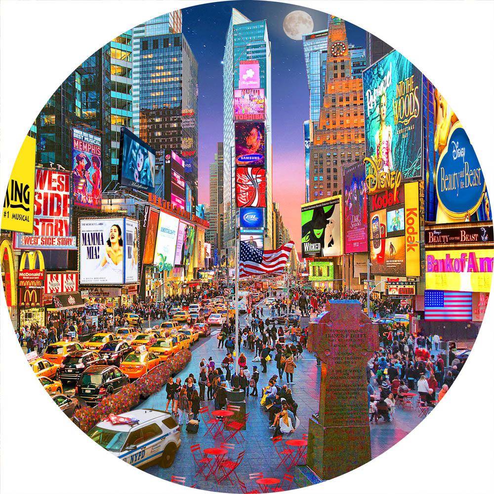 Times Square (Round) - Puzzles Qld Pty Ltd