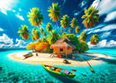Tropical Island Paradise (Landscape)