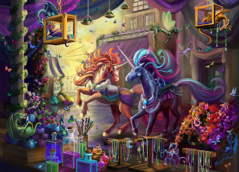 Twilight Marketplace (Landscape)