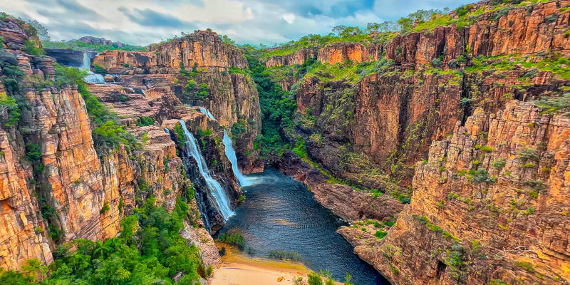 Twin Falls Kakadu (Panorama)