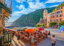 Vernazza Summer (Landscape) Jigsaw Puzzle by Artist James Dormer and Manufactured by QPuzzles in Queensland