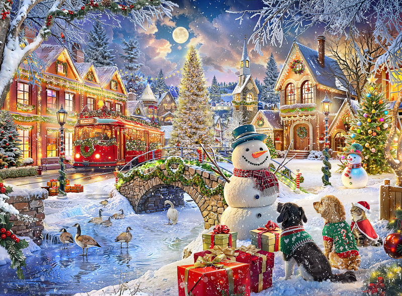 Villa Christmas (Landscape)
