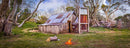Wallace's Campfire (Pano) Jigsaw Puzzle by Artist Jaime Dormer and Manufactured by QPuzzles in Queensland