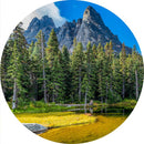 Washington Spires (Round) Jigsaw Puzzle by Artist Jaime Dormer and Manufactured by QPuzzles in Queensland