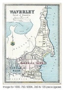 Waverley : Parish of Alexandria, circa 1890's (Portrait) Jigsaw Puzzle by Artist Craig Holloway and Manufactured by QPuzzles in Queensland