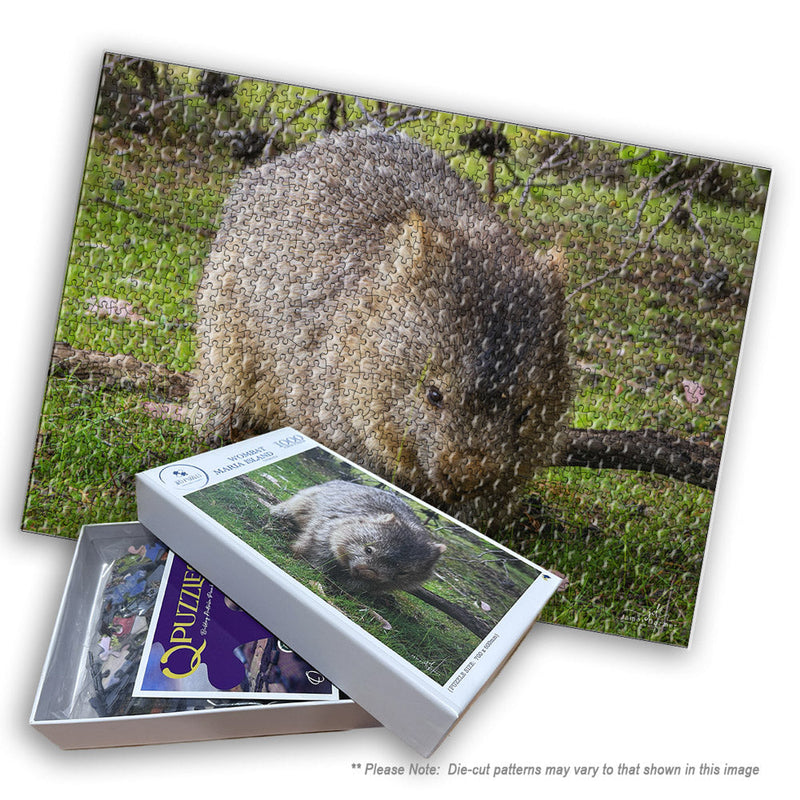 Wombat, Maria Island (Landscape) QPuzzles