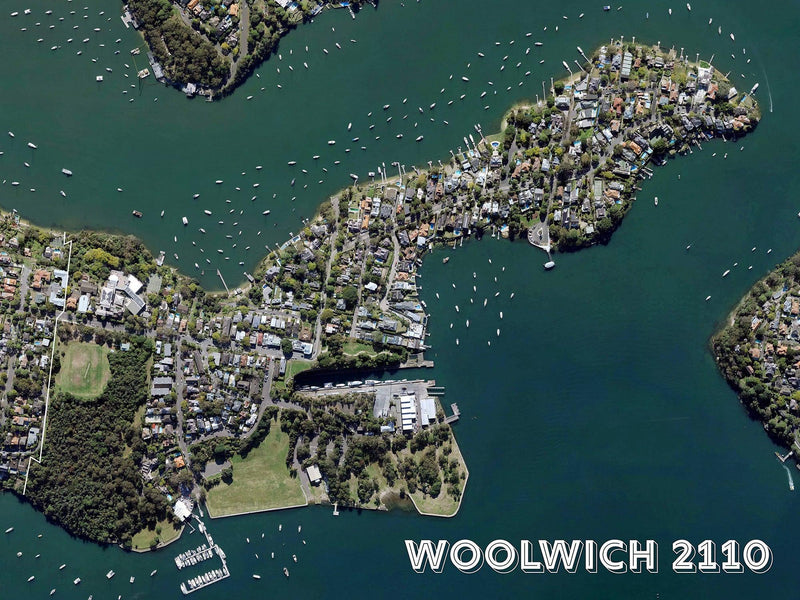 Woolwich 2110 (Landscape) Jigsaw Puzzle by Artist Craig Holloway and Manufactured by QPuzzles in Queensland