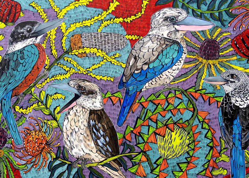 World Kookaburras (Landscape) QPuzzles