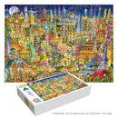 Worlds Landmarks By Night (Landscape)