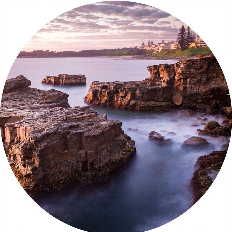 Yamba Shores (Round) Jigsaw Puzzle by Artist Jaime Dormer and Manufactured by QPuzzles in Queensland